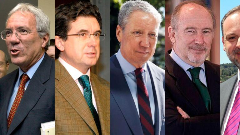 Los cinco exministros que han ido a la cárcel en democracia