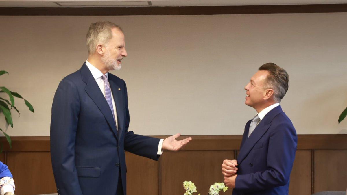 El Rey, tras reunirse con Sheinbaum: “Hay que hablar del futuro y seguir caminando juntos”