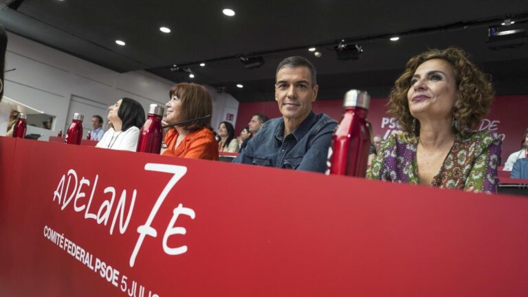 Sánchez pide “coraje” al PSOE: “Nos han querido quebrar, pero este partido jamás tiró la toalla”