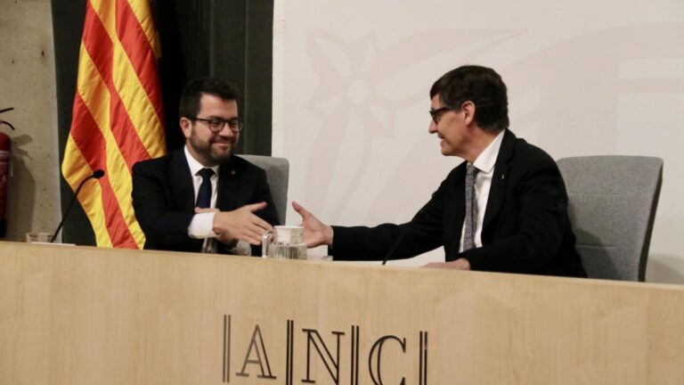 Illa agradece a Aragonès que no hiciera un uso “patrimonial” ni “del país” ni de la Generalitat
