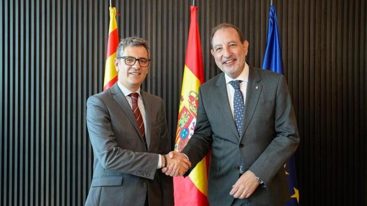 Bolaños y Espadaler abordan el despliegue de las 91 nuevas unidades judiciales en Catalunya
