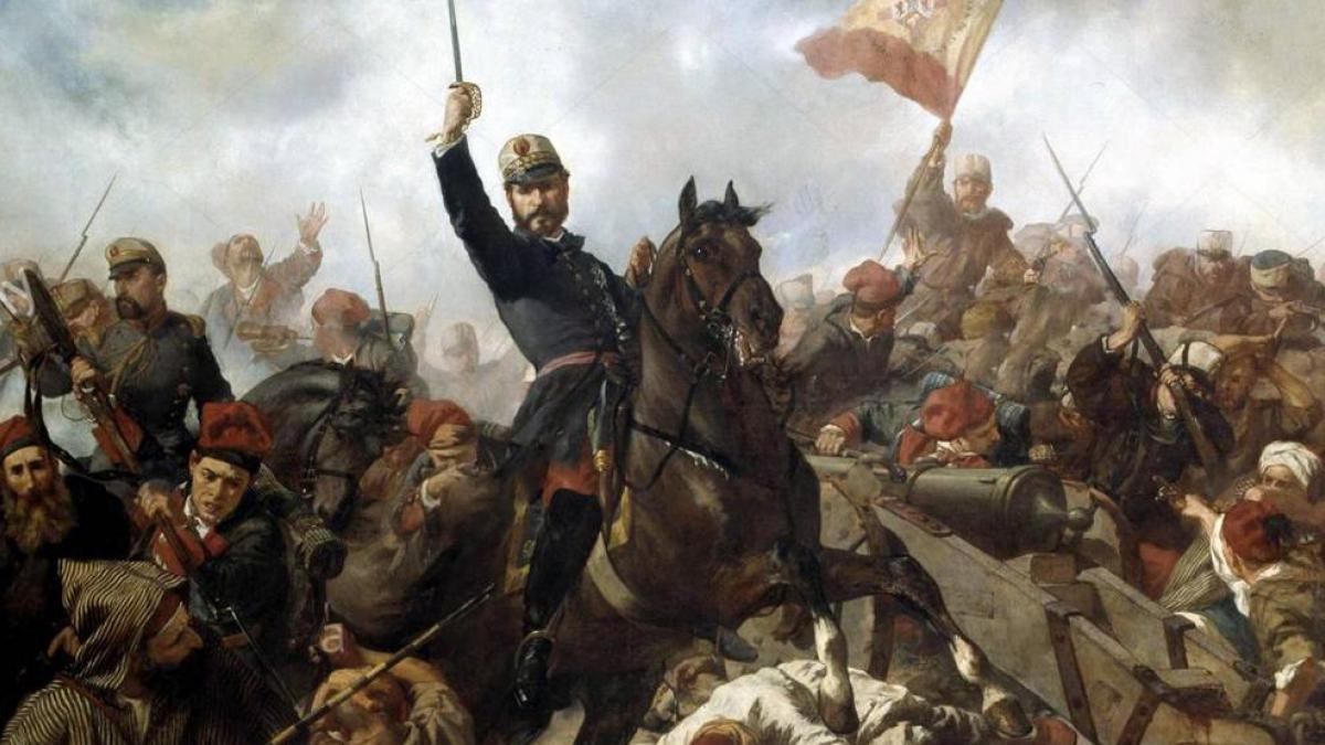 Cuando Prim salió de Ceuta como conde de Reus para convertirse en marqués de Castillejos