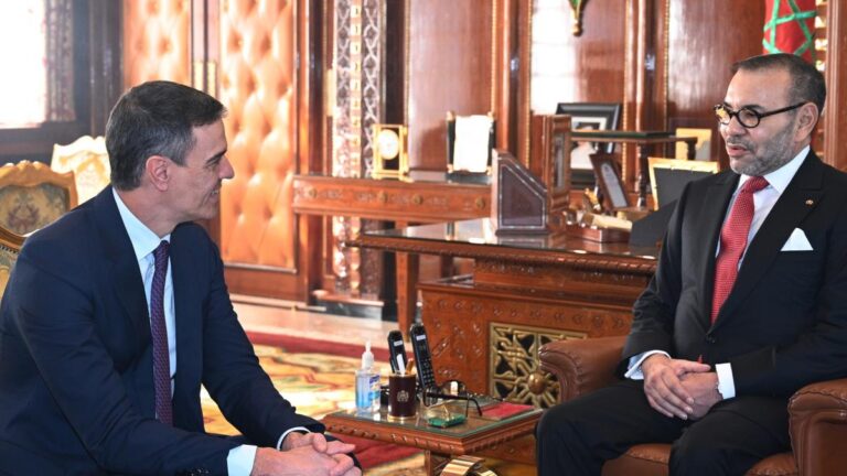El presidente a Rabat