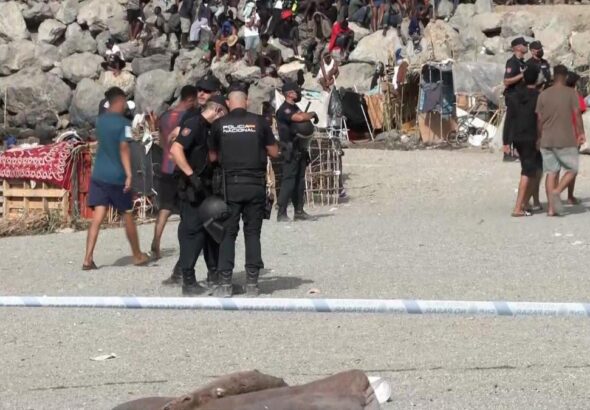 Madrid y Rabat elevan la vigilancia en Ceuta ante los llamamientos en redes