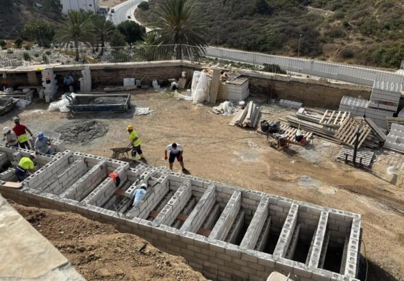 Nichos de hormigón para los cadáveres recuperados en Ceuta que nadie reclamará