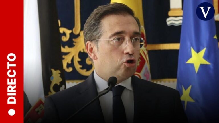 Los ministros Albares, Grande-Marlaska y Saiz comparecen sobre la crisis de Ceuta, en directo