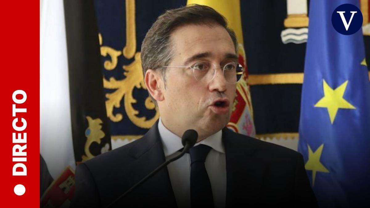 Los ministros Albares, Grande-Marlaska y Saiz comparecen sobre la crisis de Ceuta, en directo