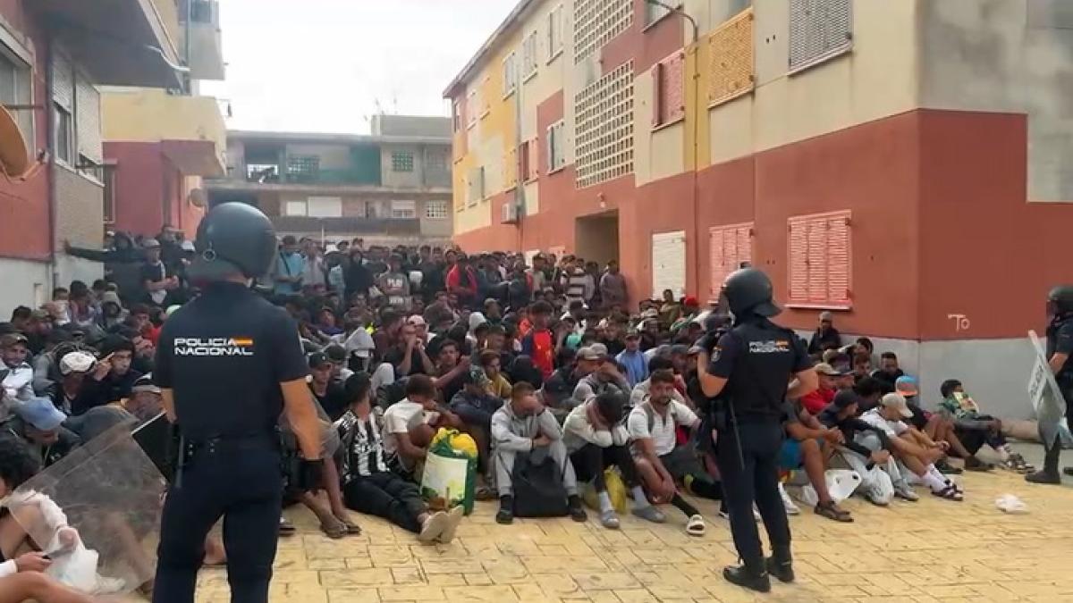 Las nuevas plazas de acogida en Ceuta desatan tensión entre los inmigrantes