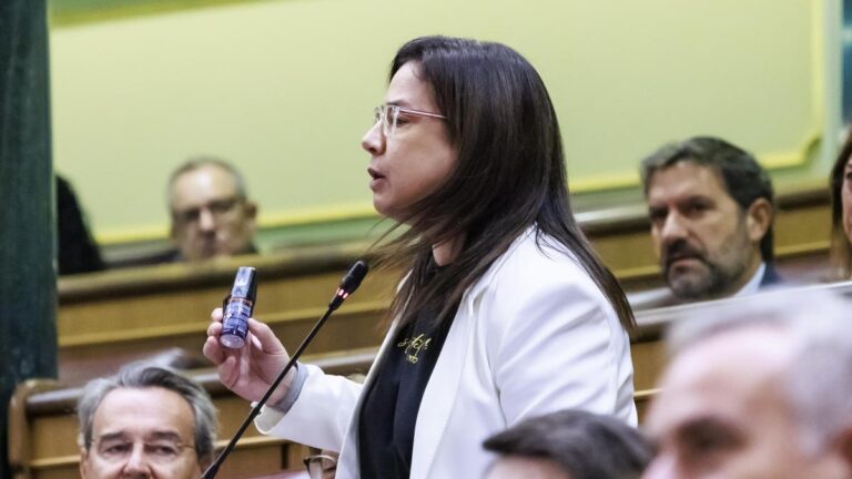 El gas pimienta irrita al Congreso