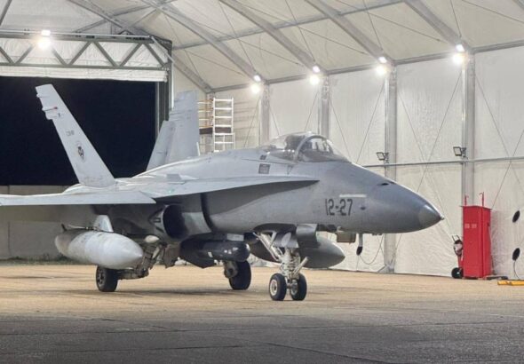 Activados dos cazas españoles desplegados en Rumanía ante una alerta de drones rusos