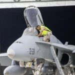 F-18 españoles, a la caza de los drones kamikaze rusos que ponen a prueba a la OTAN