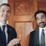 Mamdani publica un vídeo jugando a basket con Sánchez y celebra los “tiros difíciles” de la izquierda