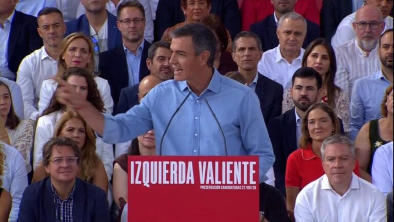 Sánchez aboga por convertir la protesta en votos contra Ayuso y el PP