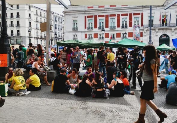 Maricarmen y la negociación del decreto de la vivienda, en directo | Última hora de la acampada en Puerta del Sol en Madrid