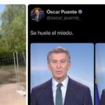 El PP ataca a Óscar Puente con un vídeo del momento en que se rompió el cuádriceps: “Miedo le tenías tú a un esguince”
