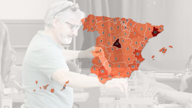 Estos son los diputados que se eligen por cada provincia en las elecciones del 29-N