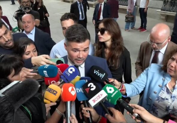 ERC baraja un plan B por si Rufián descarta ser candidato en las elecciones generales
