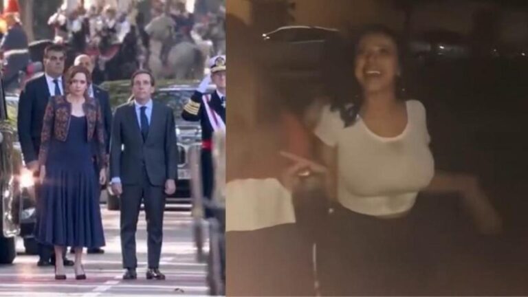 El PP muestra un vídeo de Sarah Santaolalla haciendo botellón cuando era menor por insinuar que Ayuso iba borracha