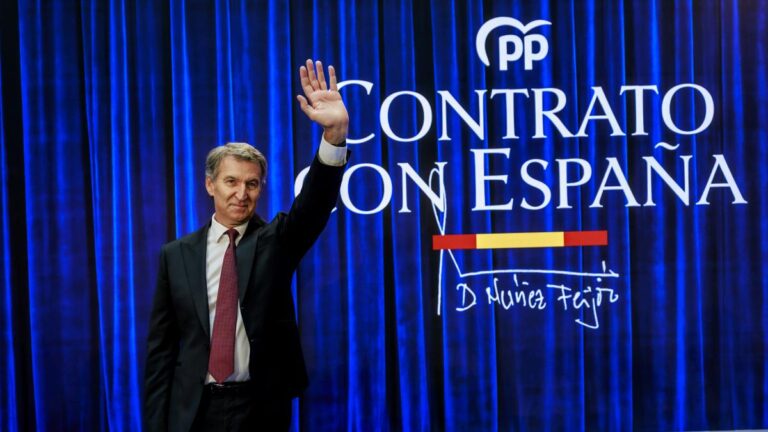 Feijóo lanza su contrato político: menos impuestos y una Administración “limpia”