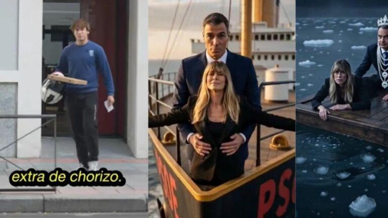 Nuevo vídeo del PP en el que trata de entregar una pizza con “extra de chorizo” en Ferraz